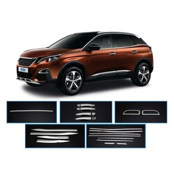 Krom Aksesuar » Omsa - OMSA Peugeot 3008 5 Parça Krom Set 2016-2023 Arası