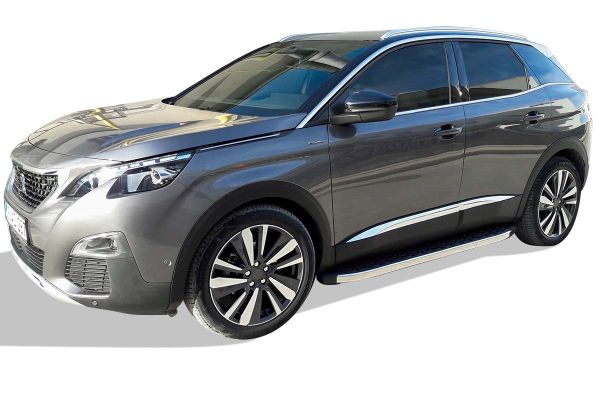 OMSA Peugeot 3008 Blackline Yan Basamak Krom 2016-2024 Arası