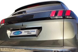 Krom Aksesuar » Omsa - OMSA Peugeot 3008 Krom Bagaj Çıtası Plaka Üstü 2016-2023 Arası