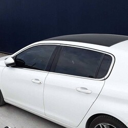 Krom Aksesuar » Omsa - OMSA Peugeot 308 Krom HB Cam Çerçevesi 10 Parça 2014-2021 Arası