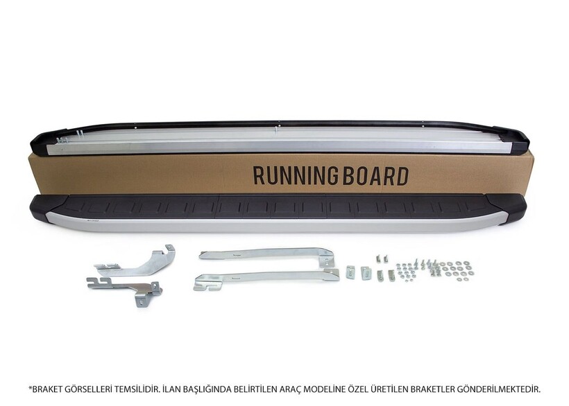 OMSA Peugeot 5008 Proside Yan Basamak Alüminyum 2016-2023 Arası - Thumbnail