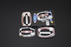 OMSA Peugeot Boxer 3 Krom Kapı Kolu ve Çerçevesi 4 Kapı 2006-2024 Arası - Thumbnail