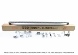 OMSA Peugeot Expert Traveller Blackline Yan Basamak Alüminyum 2017 ve Sonrası - Thumbnail