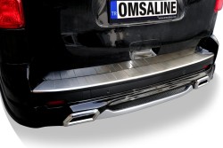 Krom Aksesuar » Omsa - OMSA Peugeot Expert Traveller Krom Arka Tampon Eşiği Taşlı Uzun Şase 2017 ve Sonrası