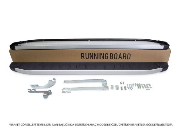 OMSA Peugeot Expert Traveller Proside Yan Basamak Alüminyum Uzun Şase 2017 ve Sonrası