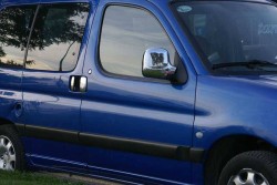 Krom Aksesuar » Omsa - OMSA Peugeot Partner Krom Ayna Kapağı ABS 2 Parça 1996-2008 Arası