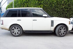 OMSA Range Rover Vogue Blackline Yan Basamak Siyah 2001-2012 Arası - Thumbnail