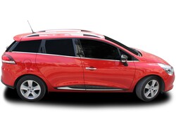 Krom Aksesuar » Omsa - OMSA Renault Clio 4 HB/SW Krom Yan Kapı Çıtası 4 Parça Formlu 2012-2018 arası