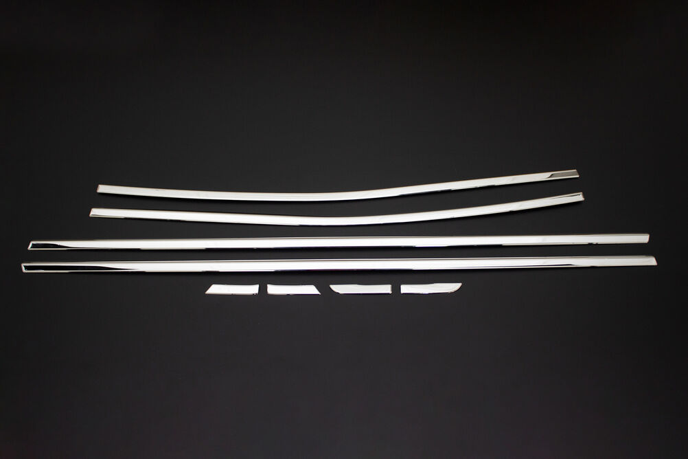 OMSA Renault Clio 5 Krom Cam Alt Çıtası 8 Parça 2019-2025 Arası