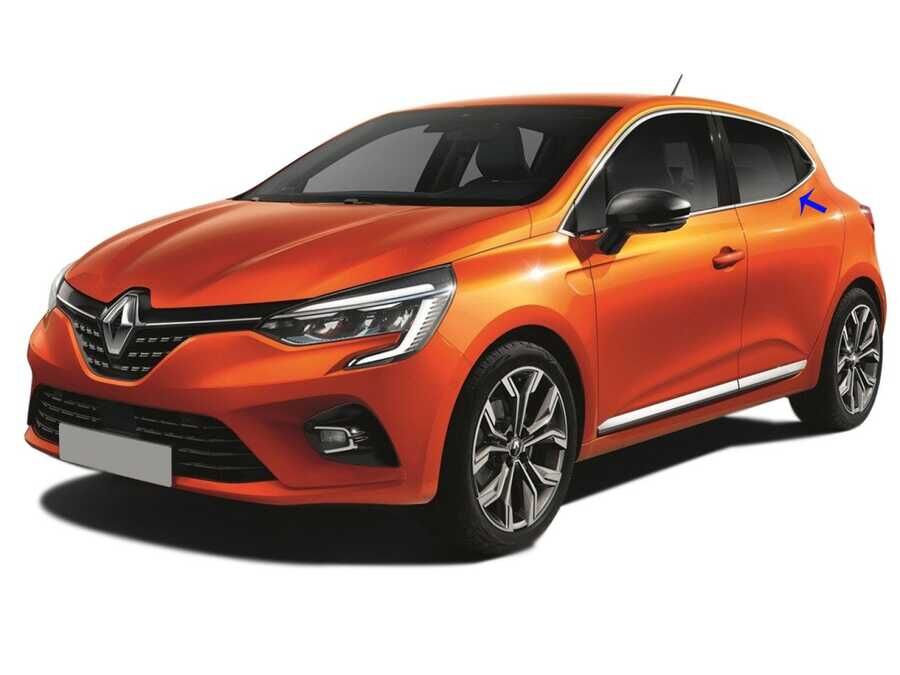 OMSA Renault Clio 5 Krom Cam Çerçevesi 12 Parça 2019-2025 Arası