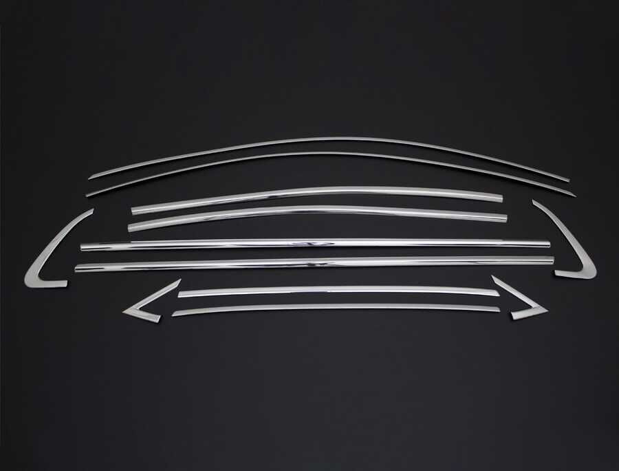 OMSA Renault Clio 5 Krom Cam Çerçevesi 12 Parça 2019-2025 Arası