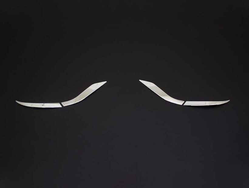 OMSA Renault Clio 5 Krom Stop Alt Çıtası 4 Parça 2019-2025 Arası - Thumbnail