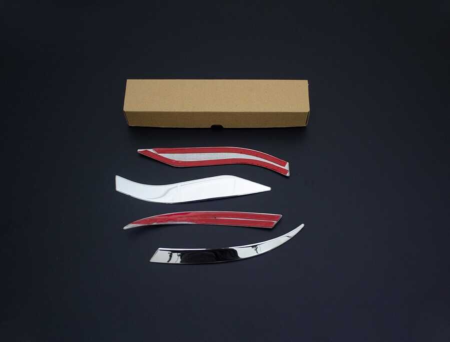 OMSA Renault Clio 5 Krom Stop Alt Çıtası 4 Parça 2019-2025 Arası