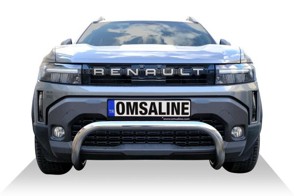 OMSA Renault Duster Pars Ön Koruma Çap:60 Krom 2024 ve Sonrası