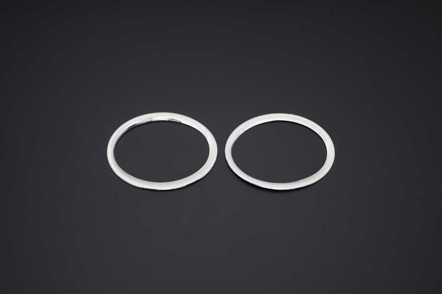 OMSA Renault Master Krom Sis Farı Çerçevesi 2 Parça 2010-2024 Arası