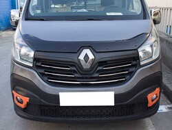 Krom Aksesuar » Omsa - OMSA Renault Trafic 3 Krom Ön Panjur 5 Parça 2014-2022 Arası