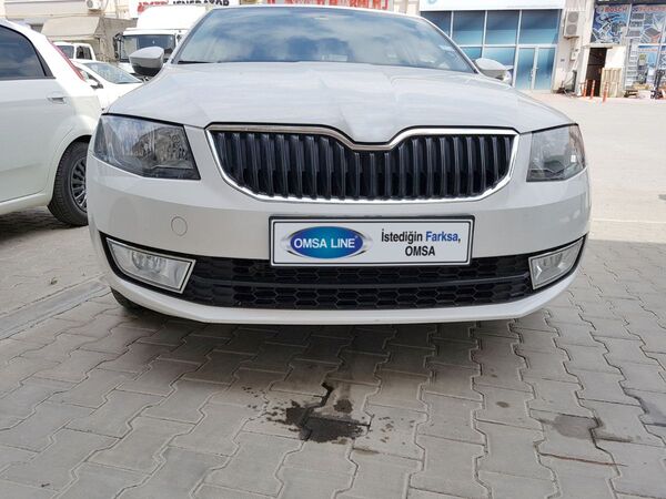 OMSA Skoda Octavia 3 A7 Krom Sis Farı Çerçevesi 2 Parça 2013-2016 Arası