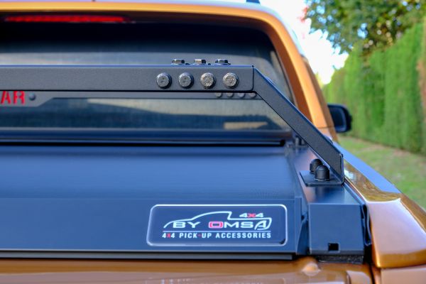 OMSA Ssangyong KGM Musso Dakar Kasa Üstü Ara Atkı 2 Parça Siyah 130-177cm 2026 ve Sonrası