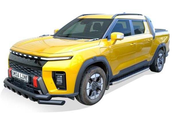 OMSA Ssangyong KGM Musso EV Blackline Yan Basamak Krom 2025 ve Sonrası