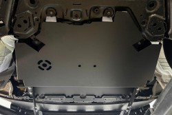 Ön Korumalar - OMSA Ssangyong KGM Musso EV Karter Koruma Çelik Siyah 2025 ve Sonrası