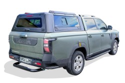 Pick-Up Cabin - OMSA Ssangyong KGM Musso Omcap Camlı Kabin Paslanmaz Çelik Sürgülü Yan Camlar 2026 ve Sonrası