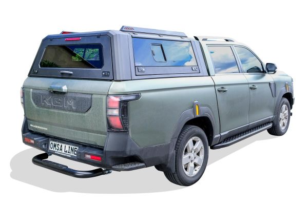 OMSA Ssangyong KGM Musso Omcap Camlı Kabin Paslanmaz Çelik Sürgülü Yan Camlar 2026 ve Sonrası