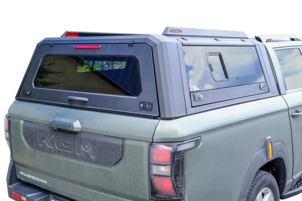 OMSA Ssangyong KGM Musso Omcap Camlı Kabin Paslanmaz Çelik Sürgülü Yan Camlar 2026 ve Sonrası