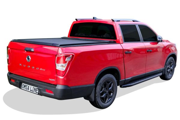 OMSA Ssangyong Musso Omback Sürgülü Bagaj Kapama Siyah 2019 ve Sonrası