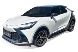 Yan Basamak - OMSA Toyota C-HR Blackline Yan Basamak Siyah 2023 ve Sonrası