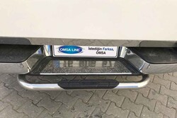 OMSA Toyota Hilux Arka Basamak Çap:70 Krom 2017 ve Sonrası - Thumbnail