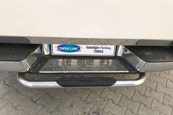 OMSA Toyota Hilux Arka Basamak Çap:70 Krom 2017 ve Sonrası