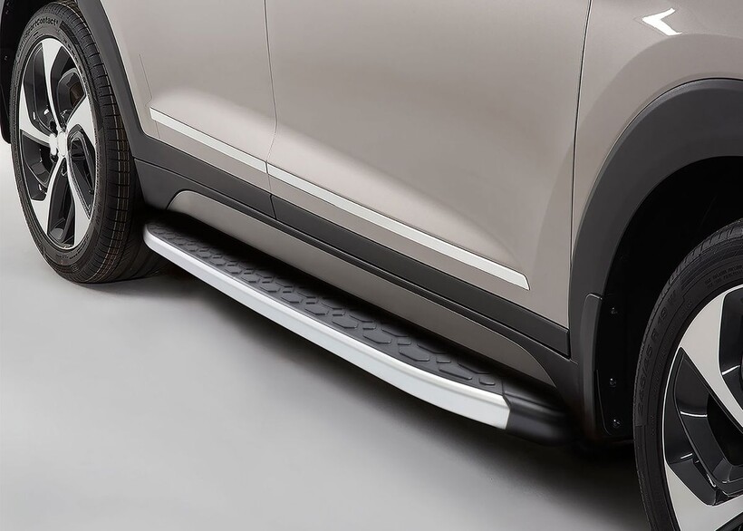 OMSA Toyota Hilux Blackline Yan Basamak Alüminyum 2015-2026 Arası - Thumbnail