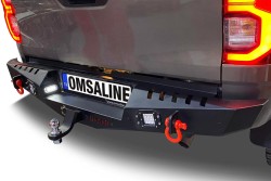 OMSA Toyota Hilux Dakar Çelik Arka Tampon Ledli Sensörsüz 2020 ve Sonrası - Thumbnail