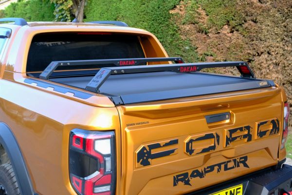OMSA Toyota Hilux Dakar Kasa Üstü Ara Atkı 2 Parça Siyah 130-177cm 2015-2026 Arası
