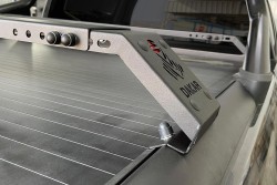 OMSA Toyota Hilux Dakar Kasa Üstü Ara Atkı Orijinal Rollbar için 2 Parça Siyah 130-177cm 2015-2026 Arası - Thumbnail