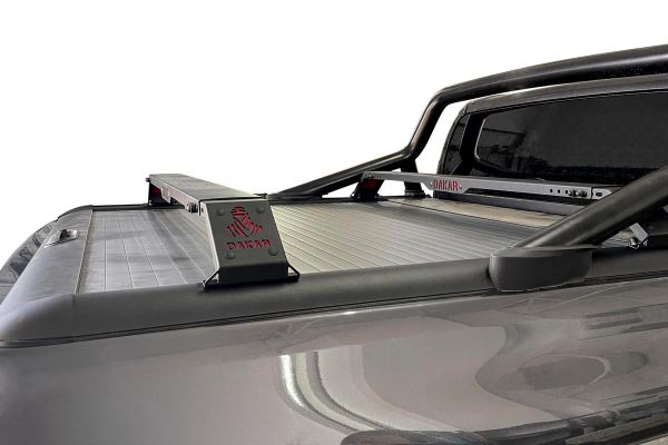 OMSA Toyota Hilux Dakar Kasa Üstü Ara Atkı Orijinal Rollbar için 2 Parça Siyah 130-177cm 2015 ve Sonrası