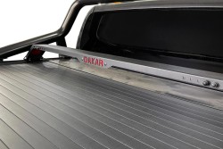 OMSA Toyota Hilux Dakar Kasa Üstü Ara Atkı Orijinal Rollbar için 2 Parça Siyah 130-177cm 2015 ve Sonrası - Thumbnail