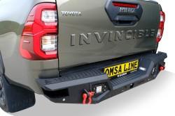 OMSA Toyota Hilux Dakar V2 Çelik Arka Tampon Ledli Sensörlü-Sensörsüz 2015-2026 Arası - Thumbnail