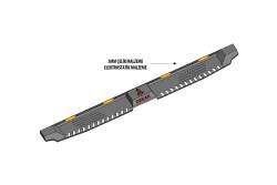 OMSA Toyota Hilux Dakar Yan Basamak Siyah V2 Ledli 2015-2026 Arası - Thumbnail