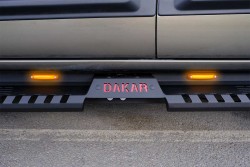 OMSA Toyota Hilux Dakar Yan Basamak Siyah V2 Ledli 2015-2026 Arası - Thumbnail