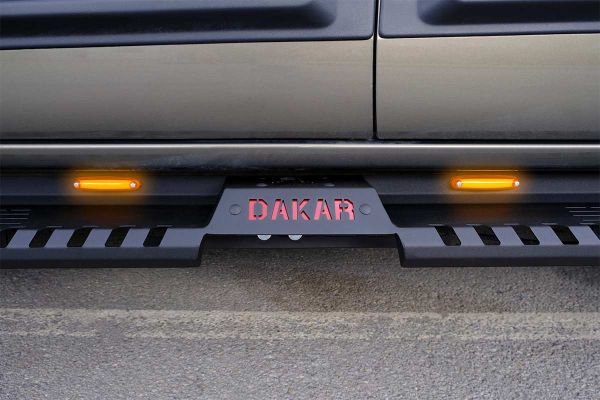 OMSA Toyota Hilux Dakar Yan Basamak Siyah V2 Ledli 2015-2026 Arası