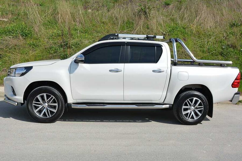 OMSA Toyota Hilux Kobra Roll Bar Çap:60 Krom 2015-2026 Arası - Thumbnail