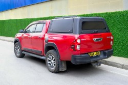 Pick-Up Cabin - OMSA Toyota Hilux Omcap Camlı Kabin Camp Paslanmaz Çelik 2015 ve Sonrası