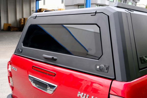 OMSA Toyota Hilux Omcap Camlı Kabin Camp Paslanmaz Çelik 2015 ve Sonrası