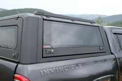 OMSA Toyota Hilux Omcap Camlı Kabin Paslanmaz Çelik 2015-2026 Arası - Thumbnail
