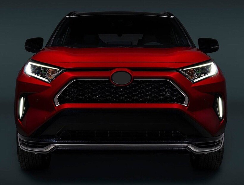 Krom Aksesuar » Omsa - OMSA Toyota Rav4 Krom Ön Panjur Çerçevesi 2 Parça 2019 ve Sonrası