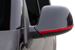 OMSA VW Amarok Kırmızı Krom Ayna Çıtası 2 Parça 2010-2021 Arası - Thumbnail