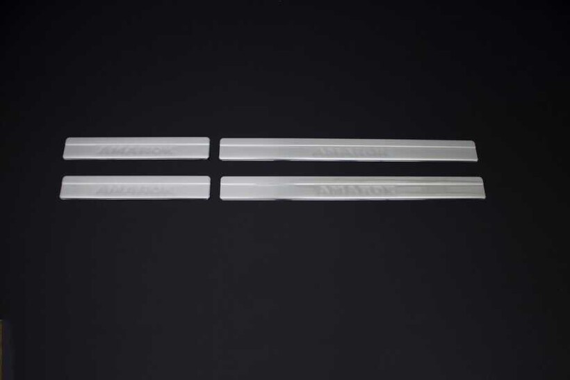 Krom Aksesuar » Omsa - OMSA VW Amarok Krom Kapı Eşiği 4 Parça 2010-2021 Arası