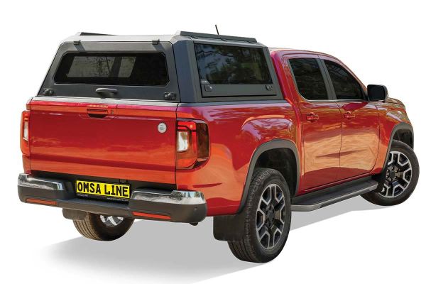 OMSA VW Amarok Omcap Camlı Kabin Paslanmaz Çelik 2022 ve Sonrası