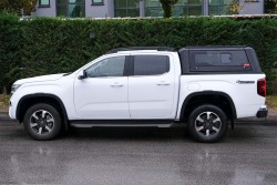 OMSA VW Amarok Omcap Camlı Kabin Paslanmaz Çelik Sürgülü Yan Camlar 2022 ve Sonrası - Thumbnail